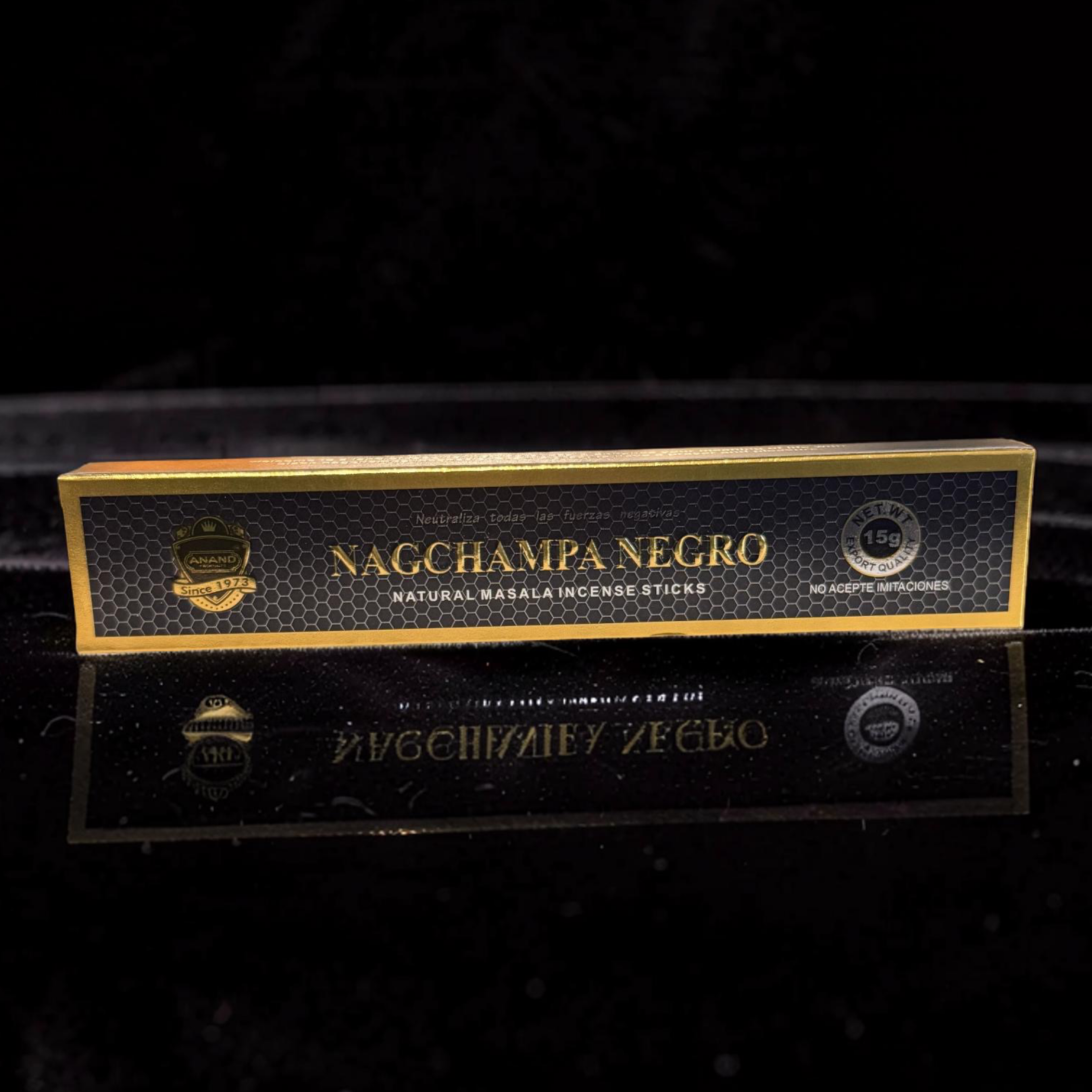 Black Nag Champa Incense Sticks by Anand