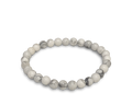 White Howlite Stackable Bracelet 6mm