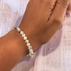 Moonstone Stackable Bracelet 6mm