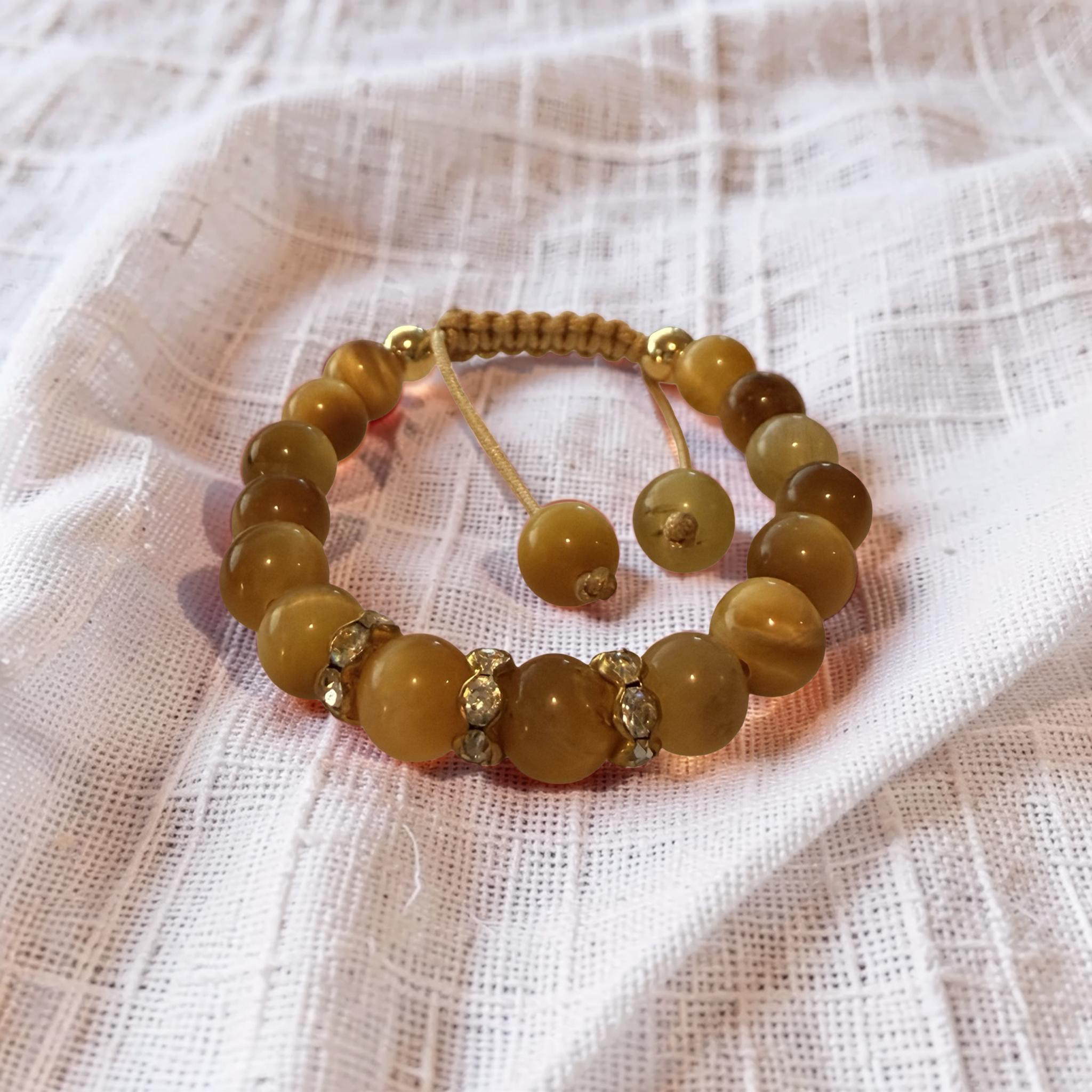 Little Courage Bracelet – Golden Tiger’s Eye (6mm)