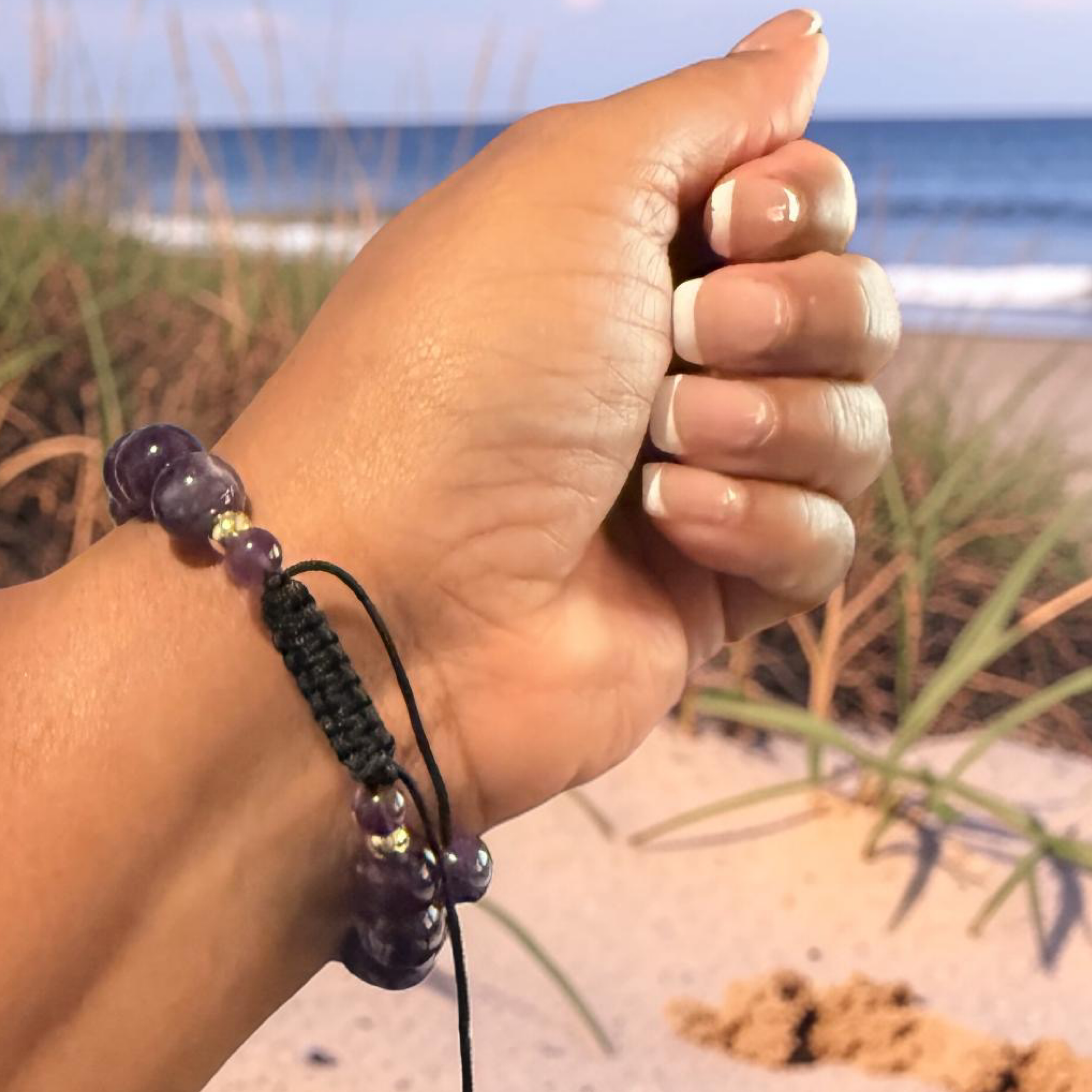 Amethyst Calm & Clarity Bracelet 10mm & 12mm
