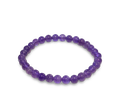 Amethyst Stackable Bracelet 6mm