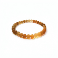 Yellow Jade Stackable Bracelet 6mm