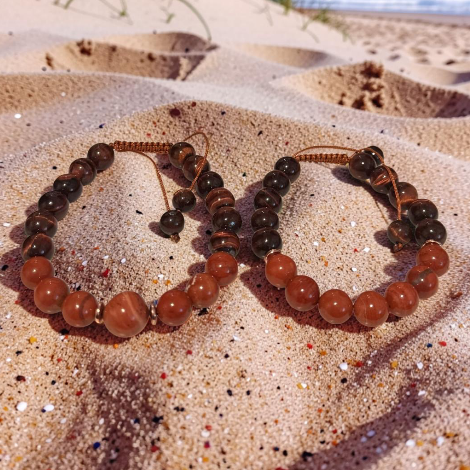 Rooted Love Couples Bracelet Set 10mm/12mm