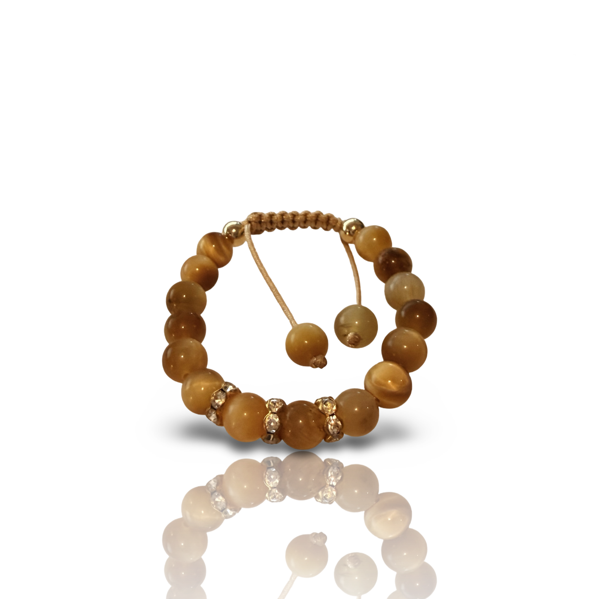Little Courage Bracelet – Golden Tiger’s Eye (6mm)