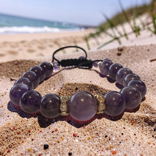 Amethyst Calm & Clarity Bracelet 10mm & 12mm