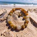 💗💛  Golden Tiger's Eye and a Rose Quartz Bracelet Self-Worth & Courage  10mm & 12mm