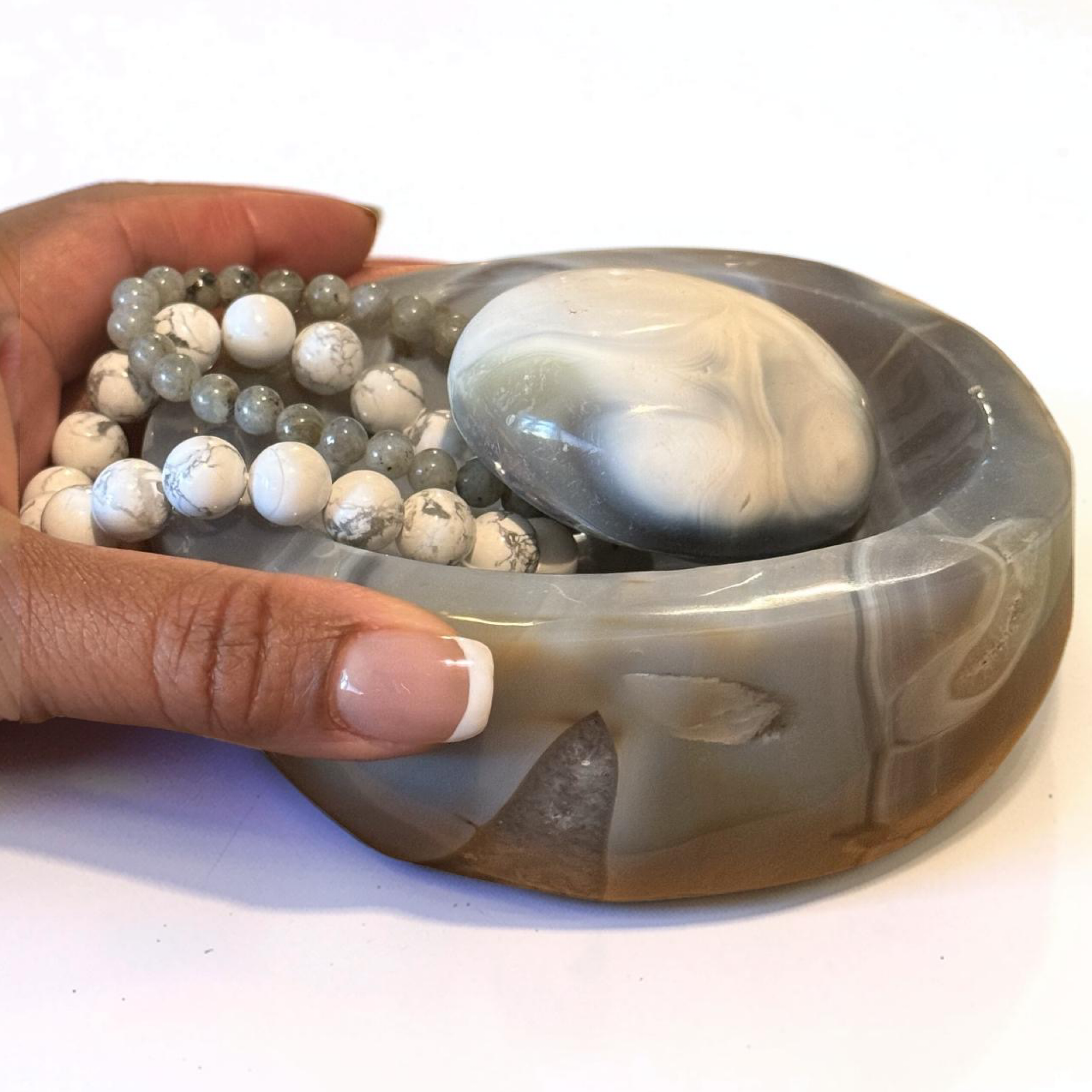 2-Piece Orca Agate Reflection Set