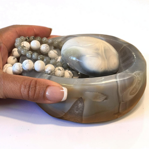 2-Piece Orca Agate Reflection Set