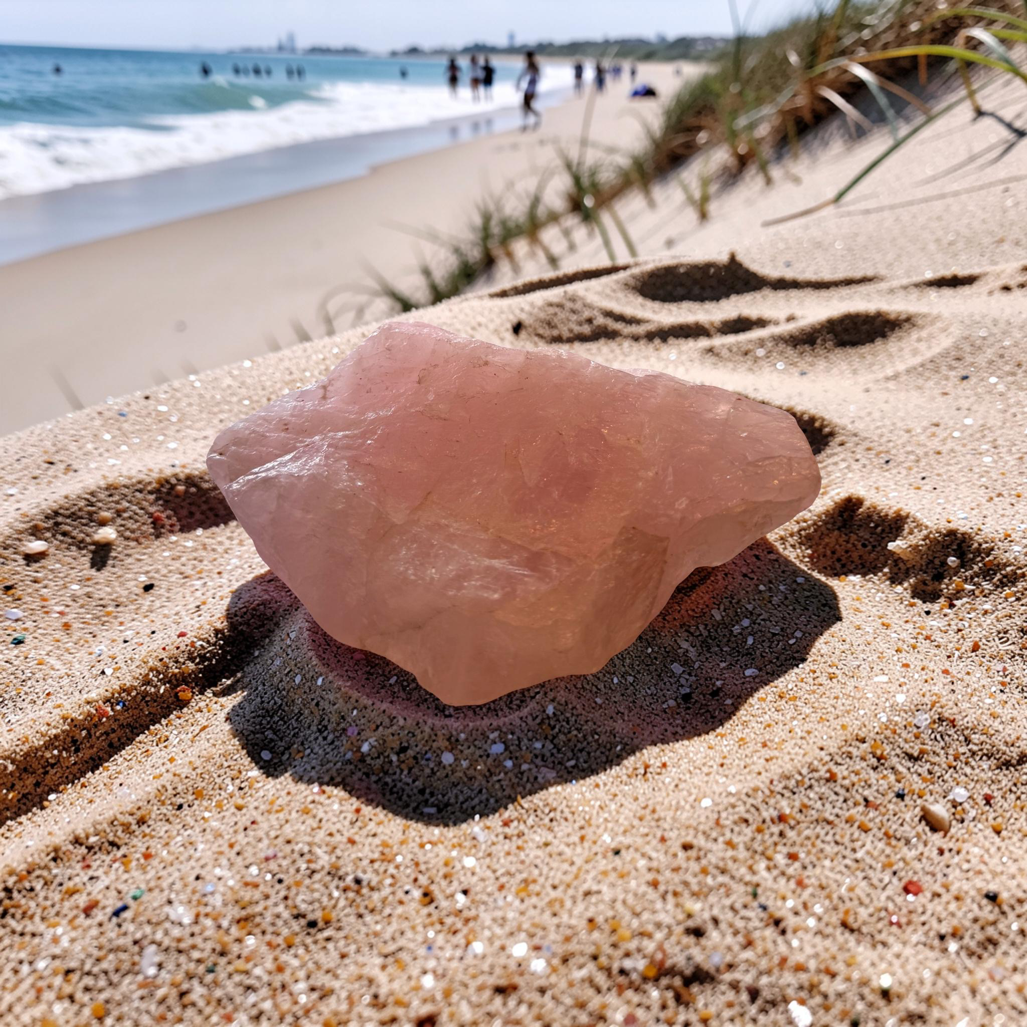 Raw Rose Quartz Chunk