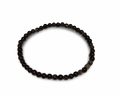Black Obsidian Stackable Bracelet 4mm