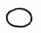 Black Obsidian Stackable Bracelet 4mm