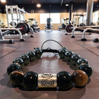 Ultimate Protection Bracelet  Shungite, Tiger’s Eye, Hematite & Black Obsidian 12mm/14mm