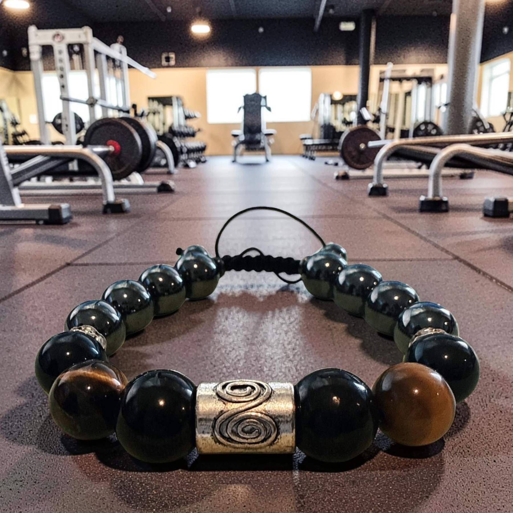Ultimate Protection Bracelet  Shungite, Tiger’s Eye, Hematite & Black Obsidian 12mm/14mm