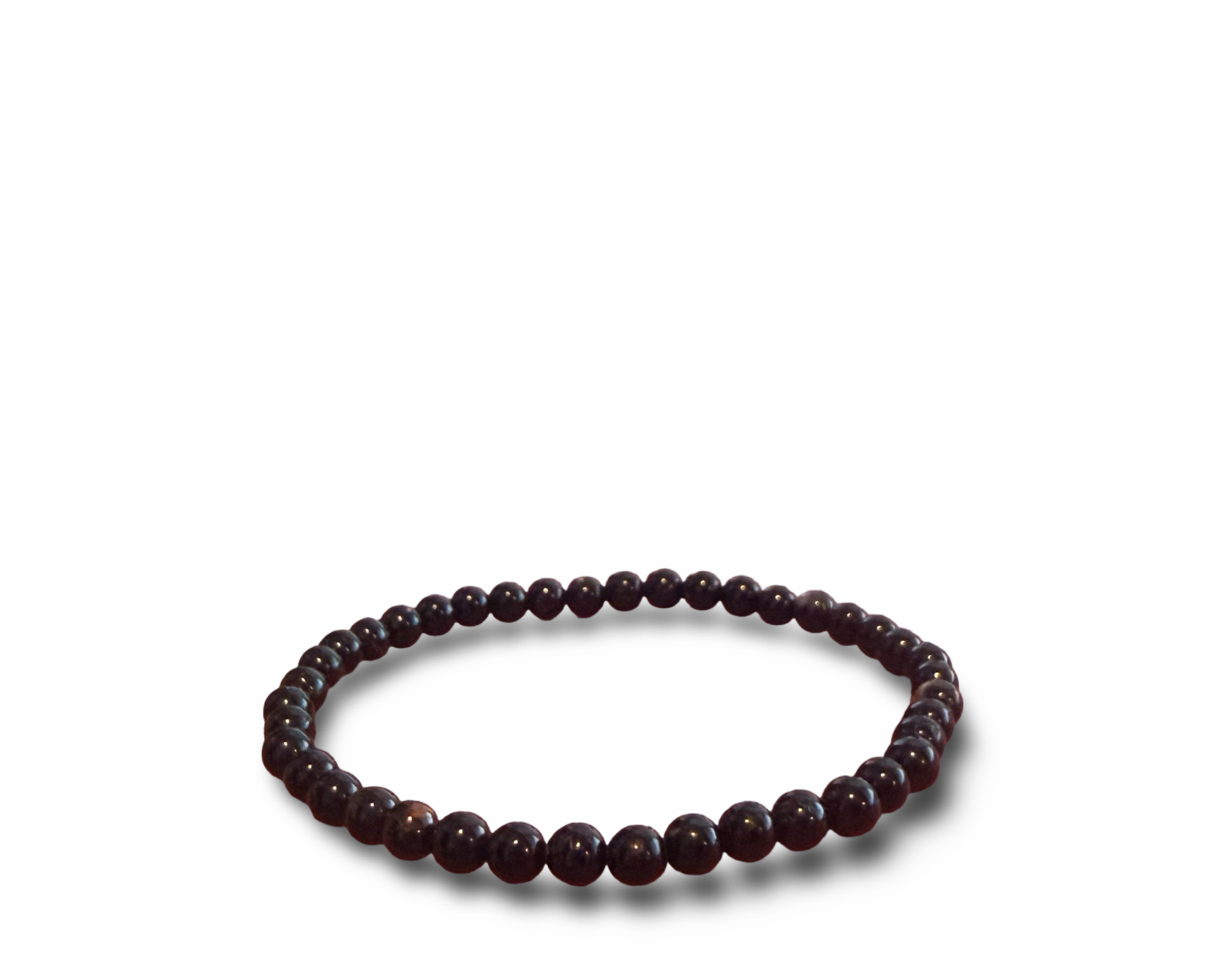 Black Tourmaline Stackable Bracelet 4mm