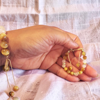 Golden Tiger’s Eye Mommy & Me Bracelet Set 10mm,12mm 6mm