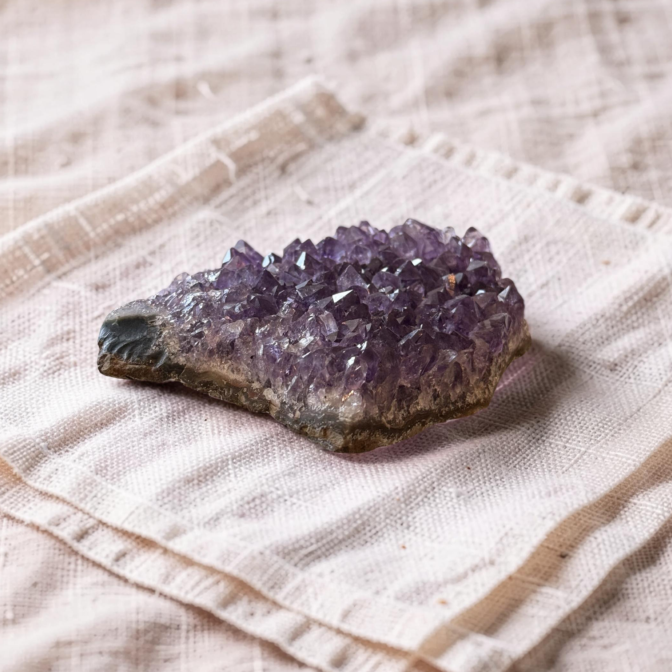 Raw Amethyst Crystal Cluster