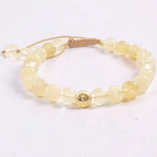 💛 Golden Path Citrine Bracelet (8mm)