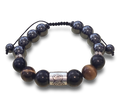 Ultimate Protection Bracelet  Shungite, Tiger’s Eye, Hematite & Black Obsidian 12mm/14mm