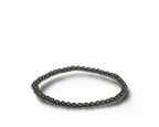 Hematite Stackable Bracelet 4mm