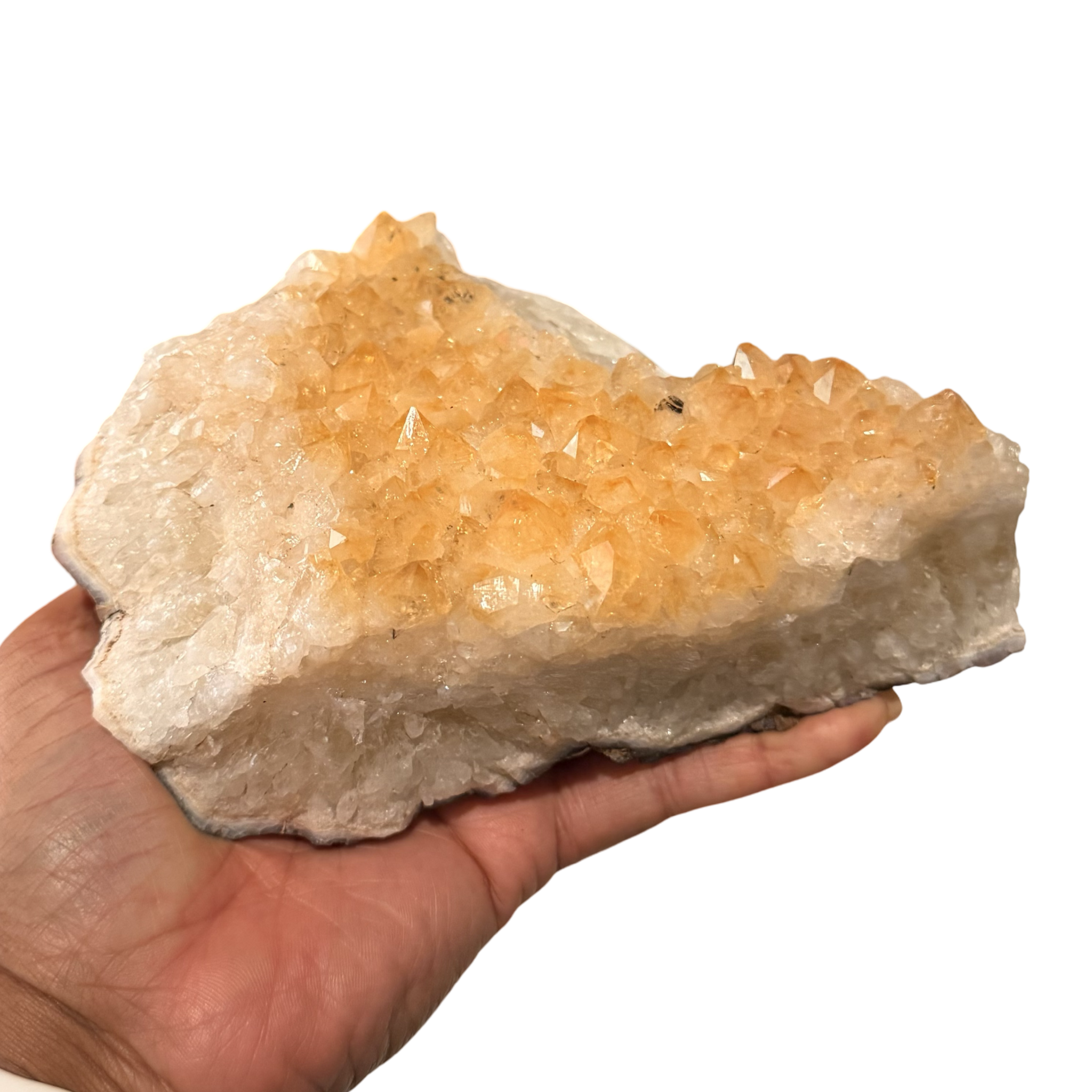 Natural Citrine Cluster