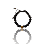 Tiny Triple Protection - Black Tourmaline, Golden Tiger’s Eye & Hematite 6mm
