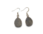 Labradorite Teardrop Earrings
