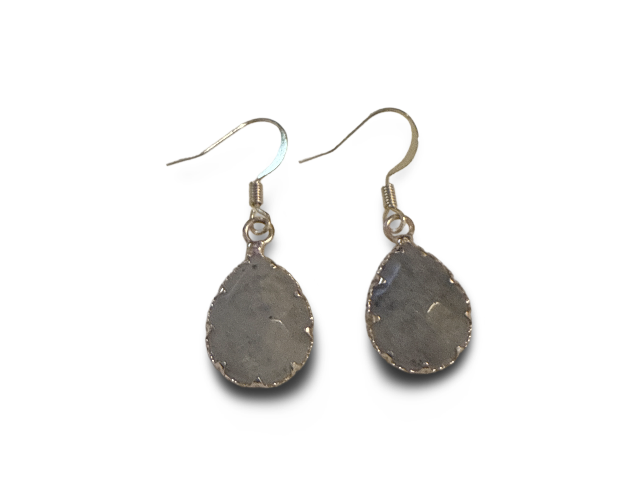 Labradorite Teardrop Earrings