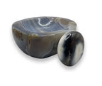 2-Piece Orca Agate Reflection Set