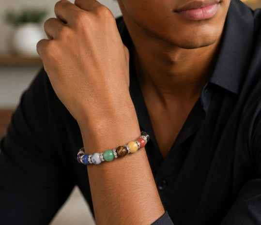 7 Chakra w Hematite