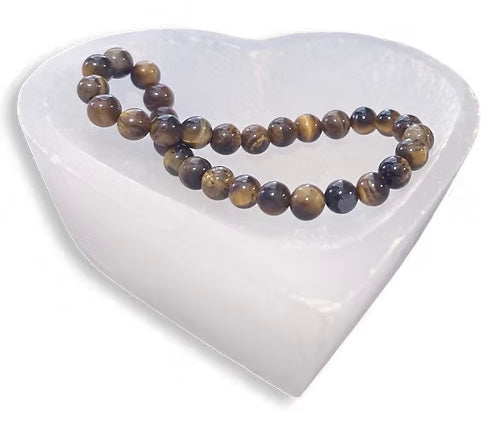 Heart Selenite Bowl - 4 inch Medium