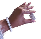 White Howlite Bracelet – Calm & Rest (10mm)