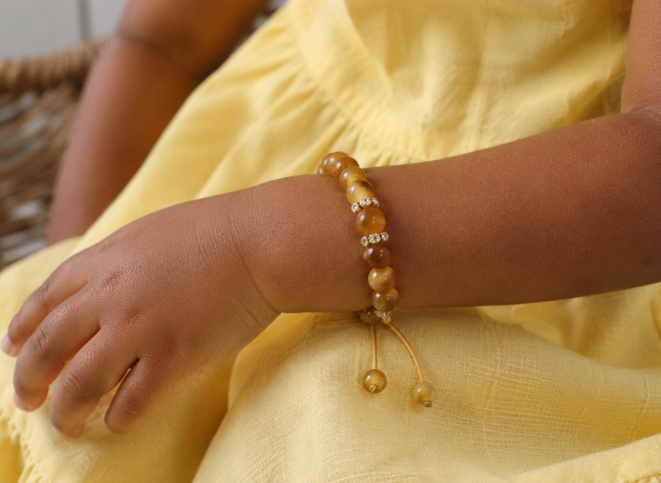 Little Courage Bracelet – Golden Tiger’s Eye (6mm)