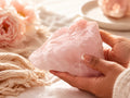 Raw Rose Quartz Chunk